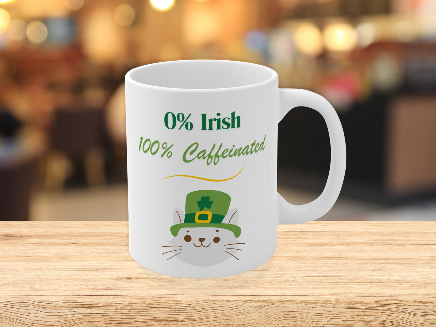 st patricks day coffee mug