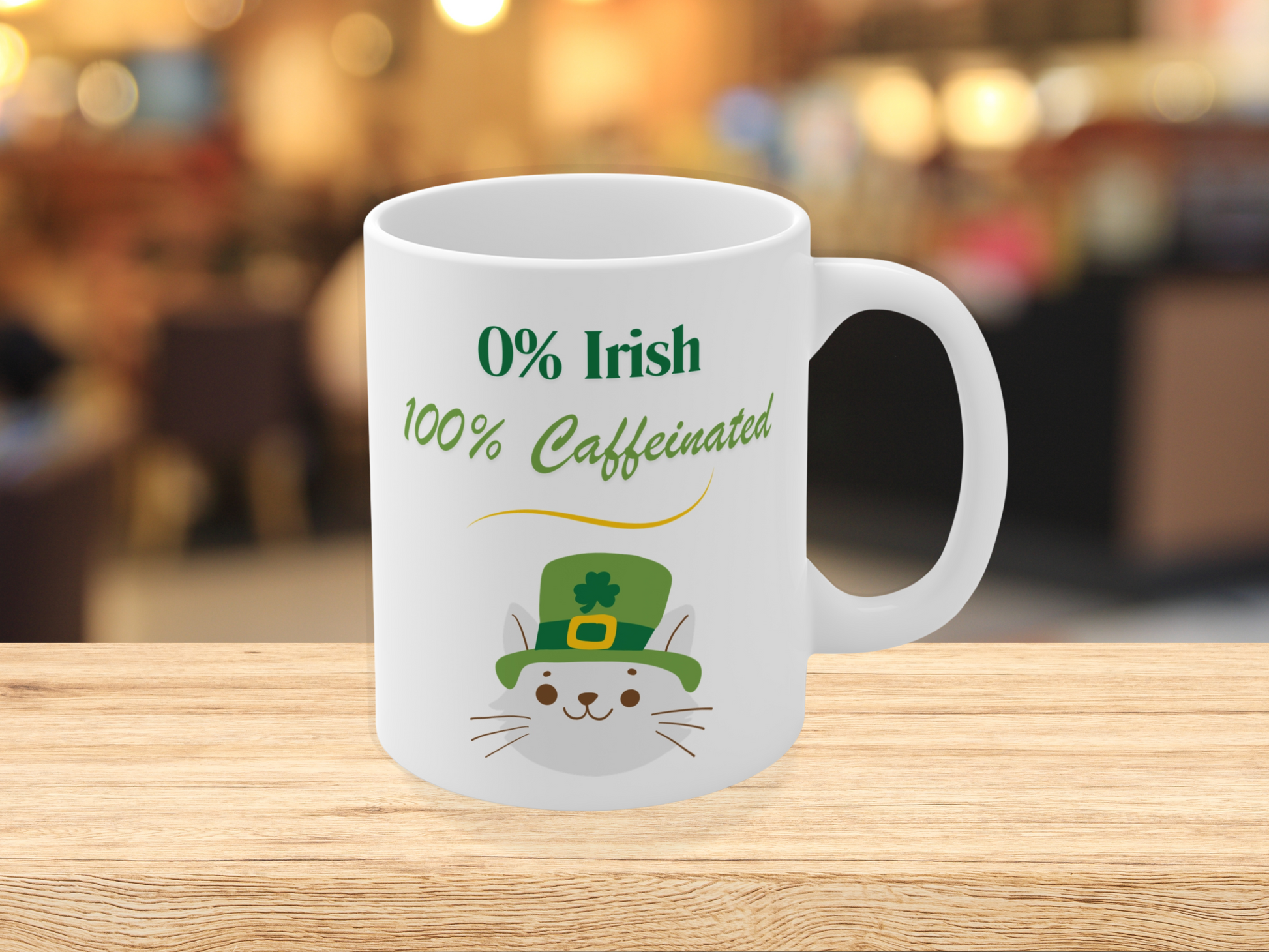 st patricks day coffee mug
