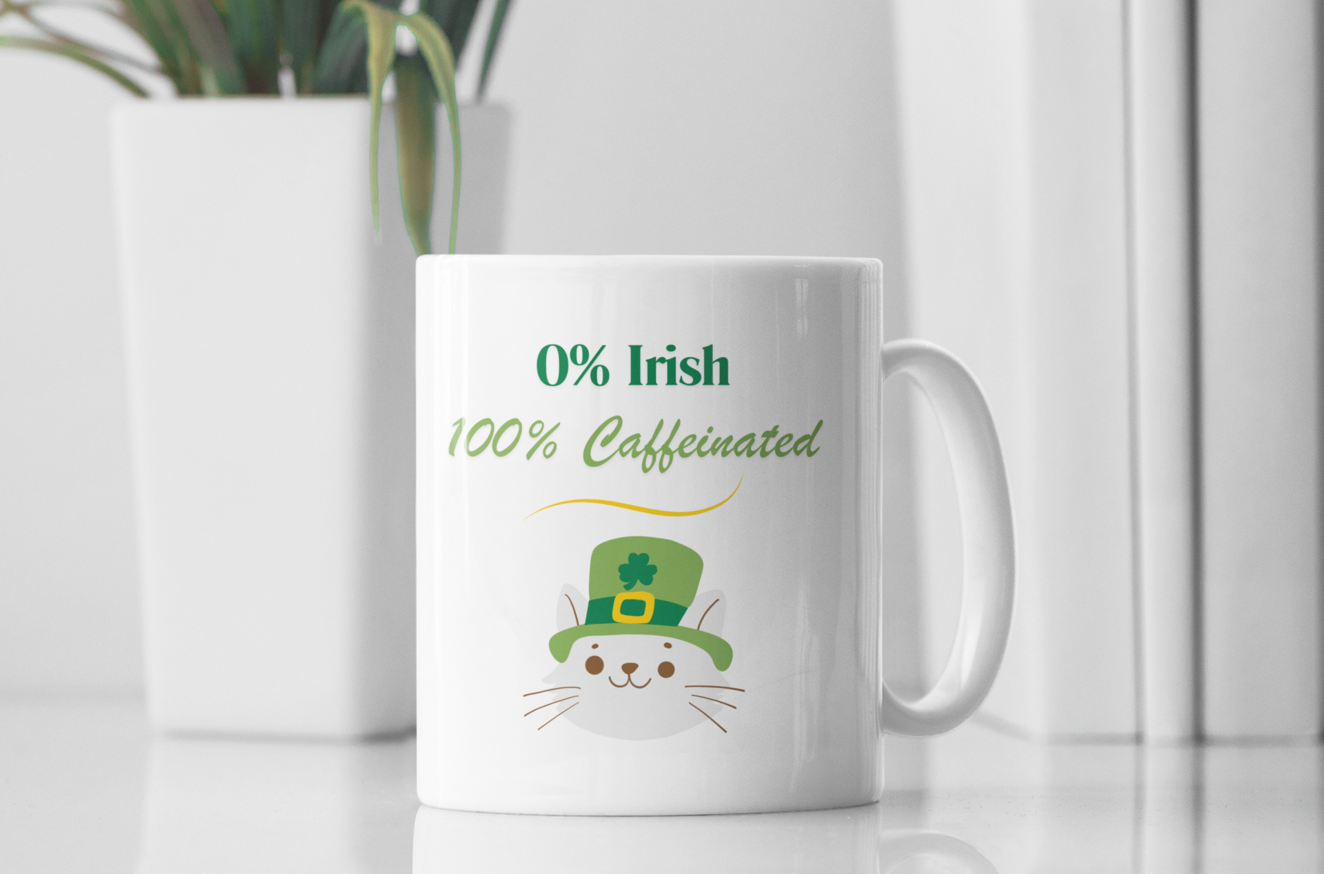 st patricks day funny mug