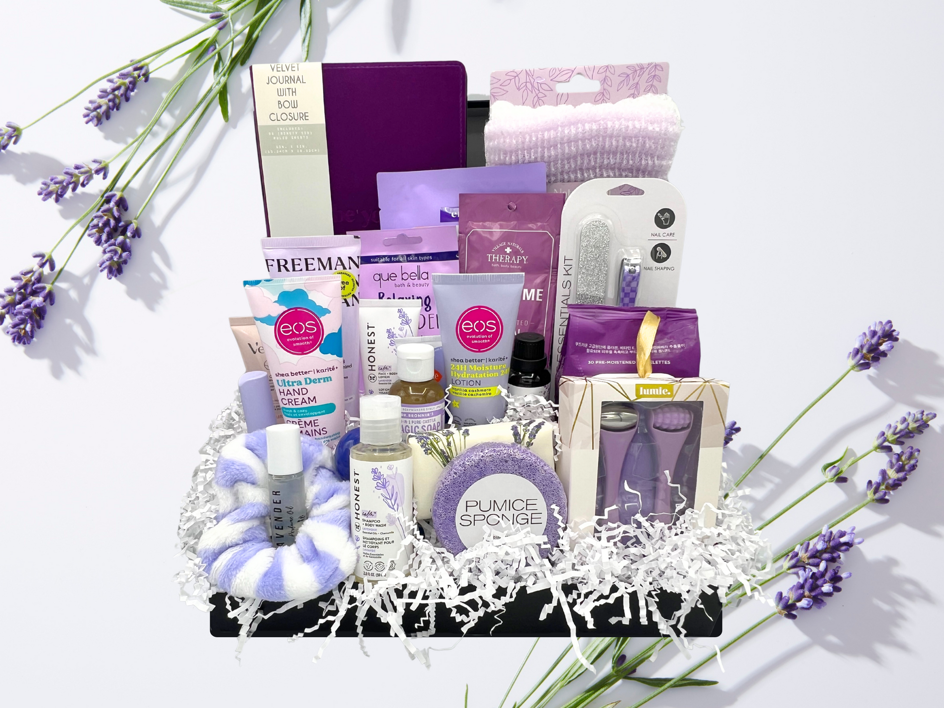 bath set for women, relaxation gift set for mom, mother's day gift set, calming gift package,  Stress Relief Spa Gift Set—a luxurious collection of handpicked products designed to help you unwind, relax, and rejuvenate from head to toe. Whether you're treating yourself or surprising a loved one, this all-in-one spa gift box is perfect for soothing stress and restoring balance.