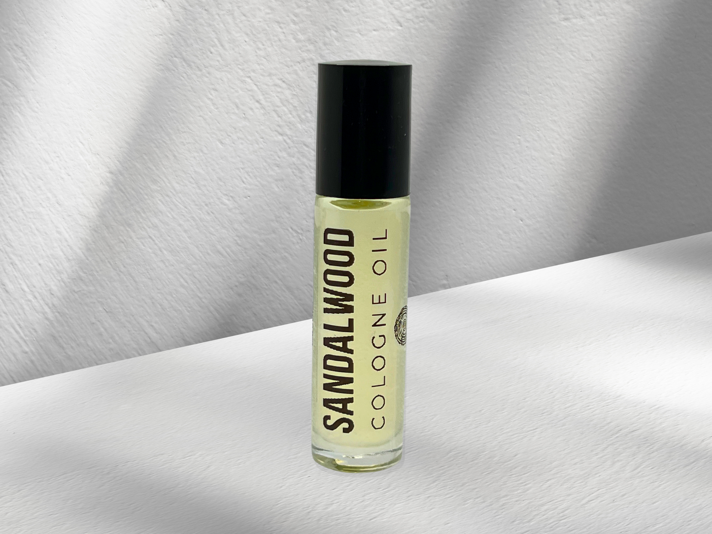 sandalwood cologne oil, small batch made fragrances, cologne oil made with sandalwood essential oil