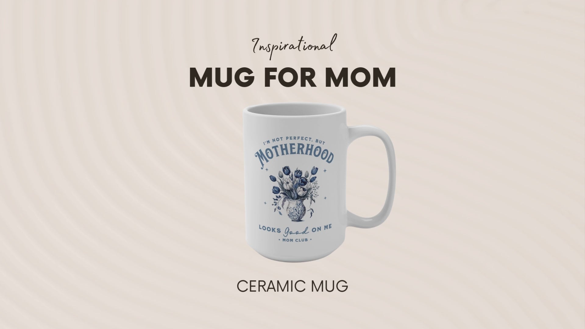 Toile de jouy mug, toile mug, toile coffee mug, toile coffee cup, Mother's day mug, Mom mug, mom club mug, Chinoiserie cup, chinoiserie mug, inspirational coffee mug, mama mug, gift for moms, gift for new moms, gift for boy moms, boy mom mug, boy mom coffee cup. ceramic mug