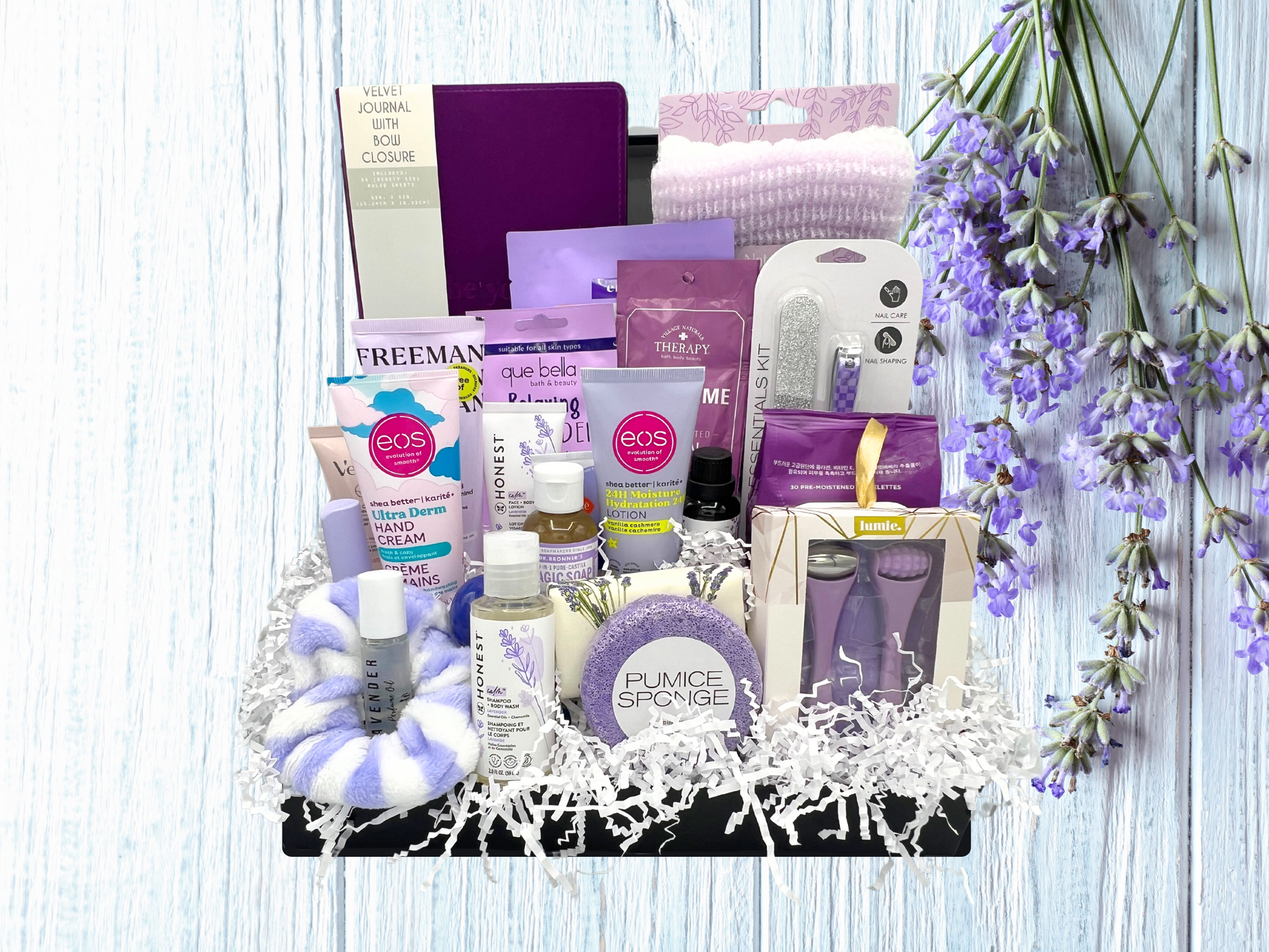 Stress Relief Spa Gift Set—a luxurious collection of handpicked products designed to help you unwind, relax, and rejuvenate from head to toe. Whether you're treating yourself or surprising a loved one, this all-in-one spa gift box is perfect for soothing stress and restoring balance., relaxation gifts, relaxation gift set, bath set for mom,